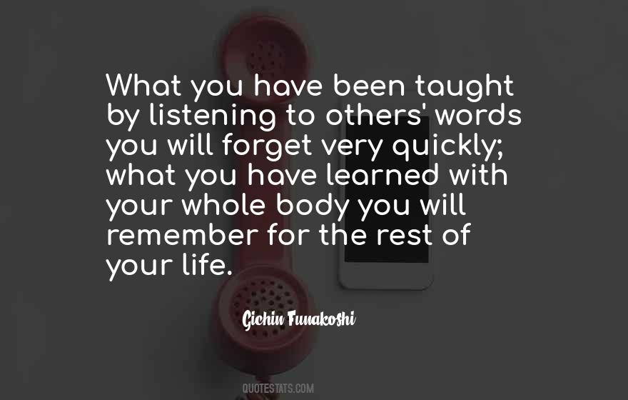 Gichin Funakoshi Quotes #643467