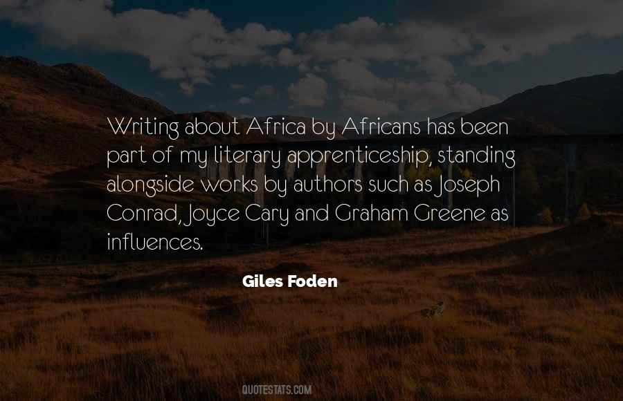 Giles Foden Quotes #1084148