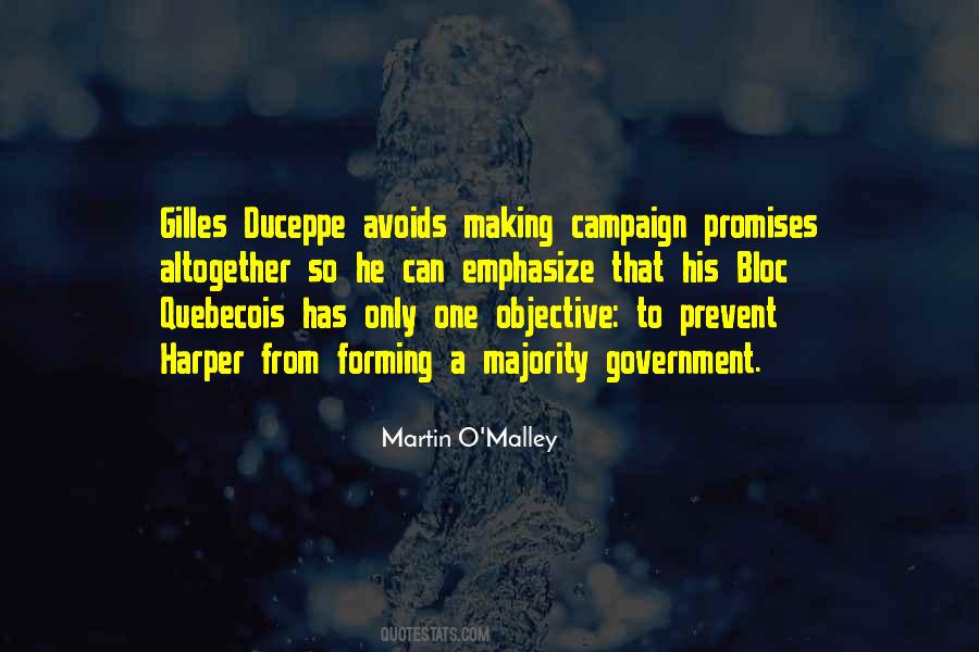 Gilles Duceppe Quotes #185741