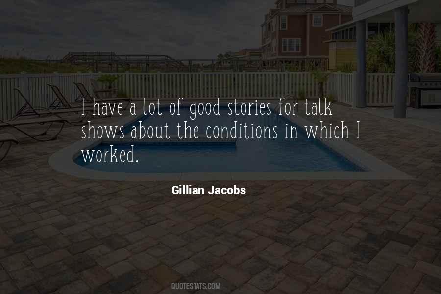 Gillian Jacobs Quotes #507107