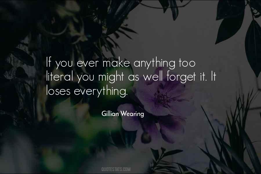 Gillian Wearing Quotes #480755
