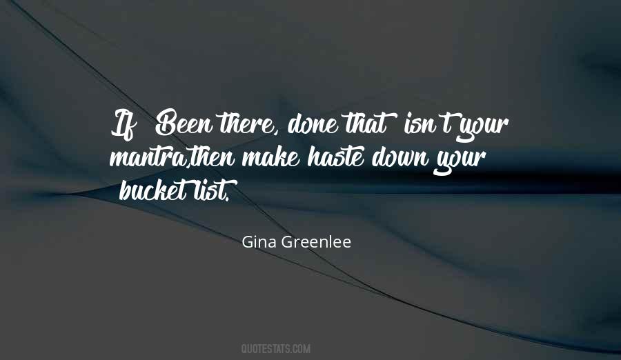 Gina Greenlee Quotes #83966