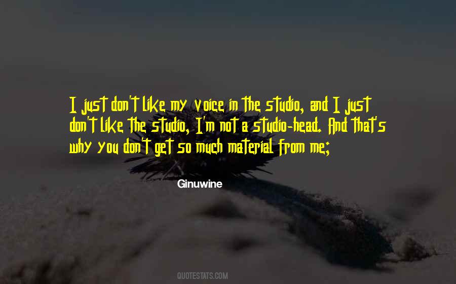 Ginuwine Quotes #651737