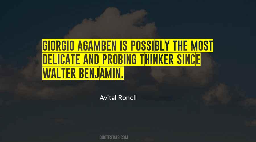 Giorgio Agamben Quotes #655660