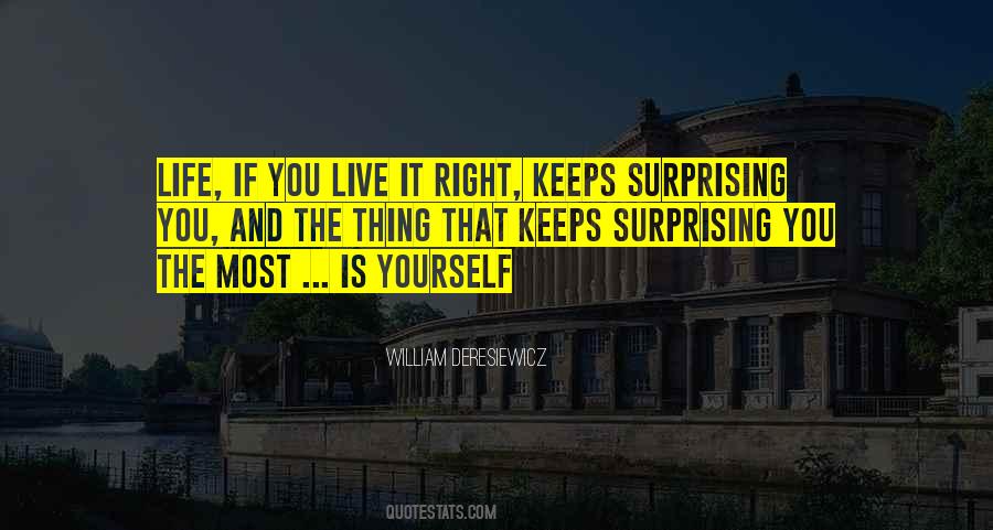 Quotes About Surprising Yourself #1393337