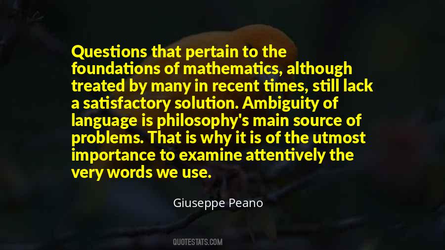 Giuseppe Peano Quotes #1354241