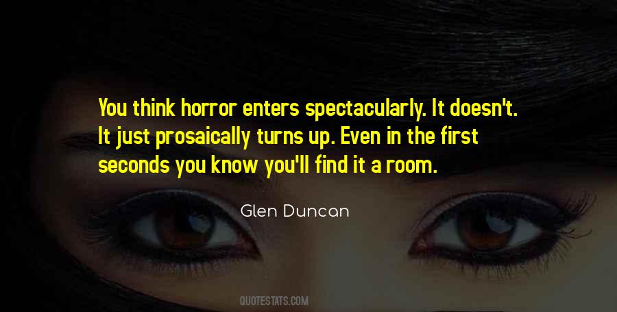 Glen Duncan Quotes #146719