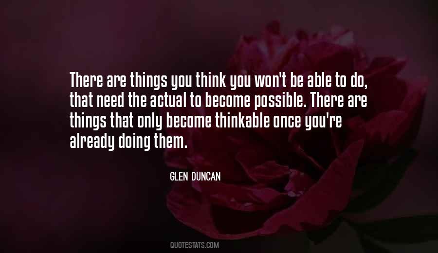 Glen Duncan Quotes #252688