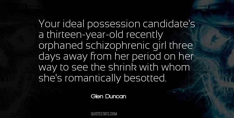 Glen Duncan Quotes #758236