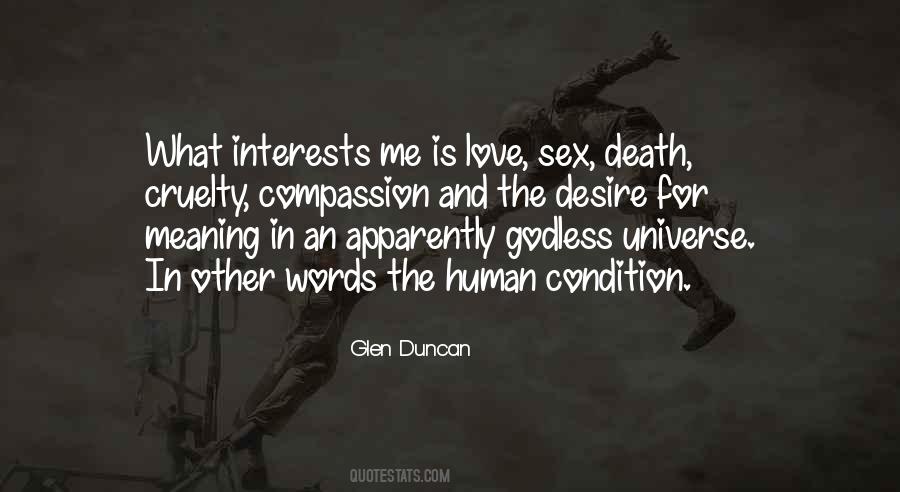 Glen Duncan Quotes #820878