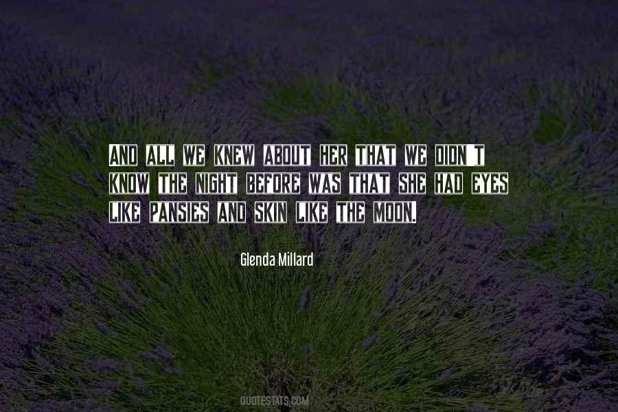 Glenda Millard Quotes #1653116