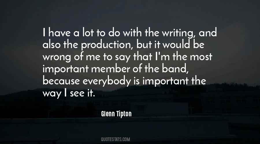 Glenn Tipton Quotes #756379