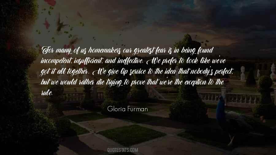 Gloria Furman Quotes #61654