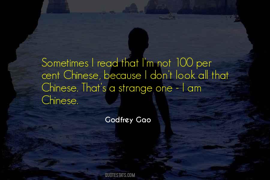 Godfrey Gao Quotes #1089078