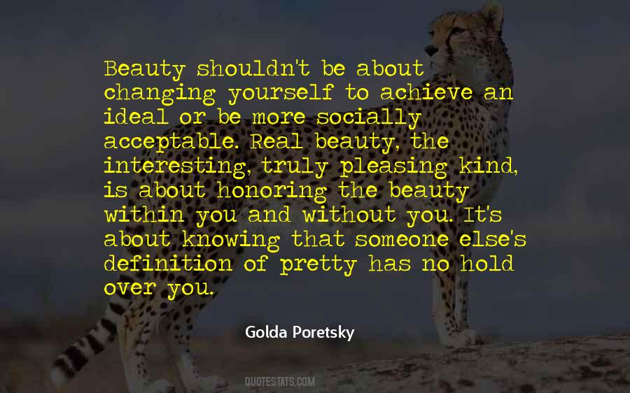 Golda Poretsky Quotes #798570