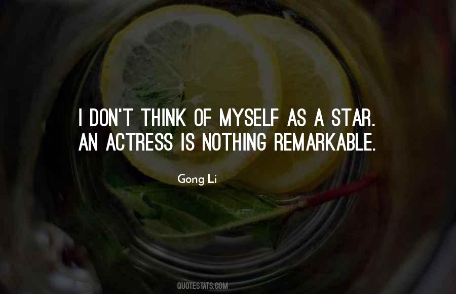 Gong Li Quotes #556297