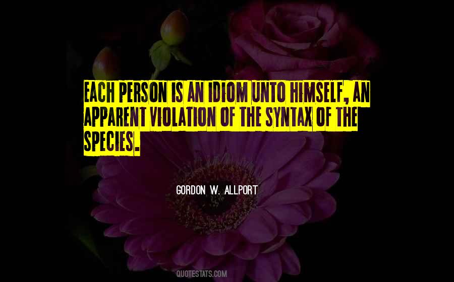 Gordon Allport Quotes #1812772 Gordon Allport Quotes #1812772