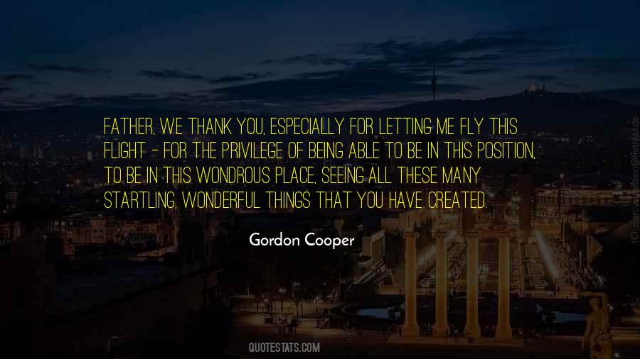 Gordon Cooper Quotes #1162898
