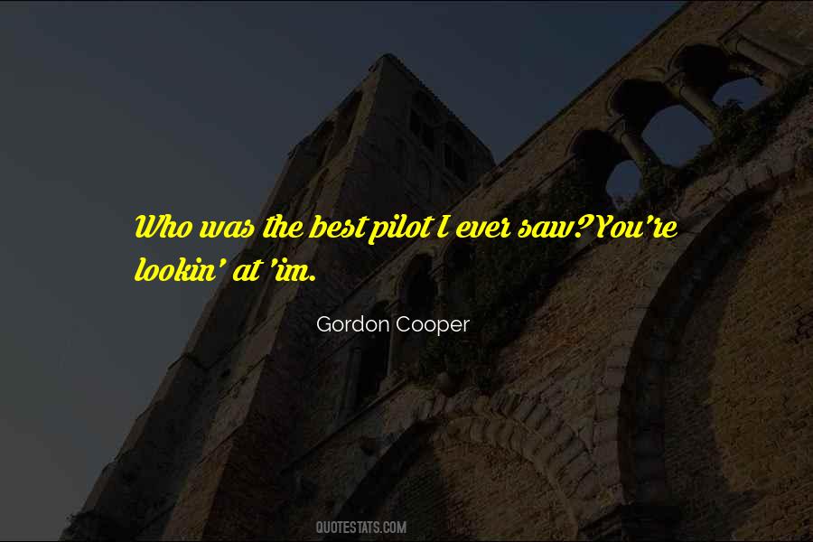Gordon Cooper Quotes #56446