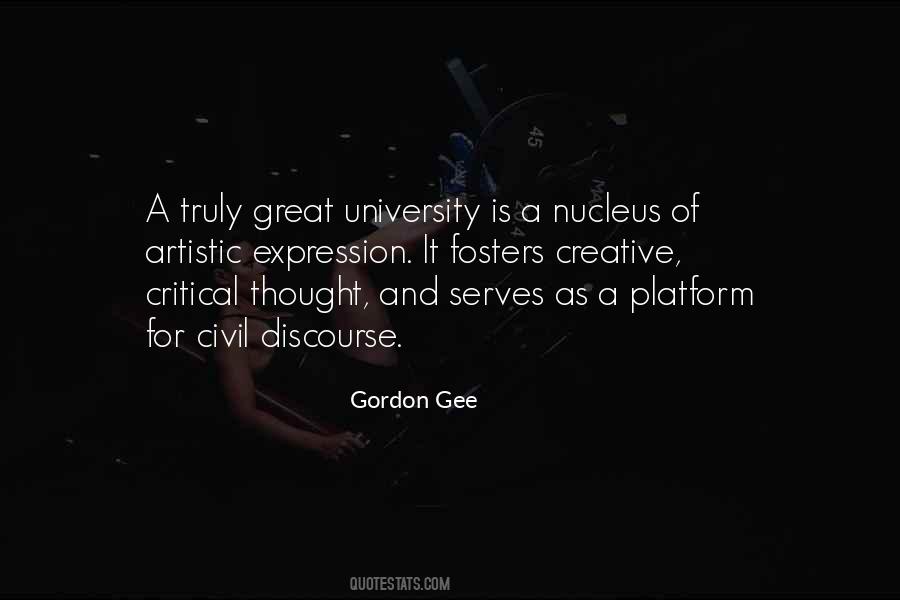 Gordon Gee Quotes #1283691