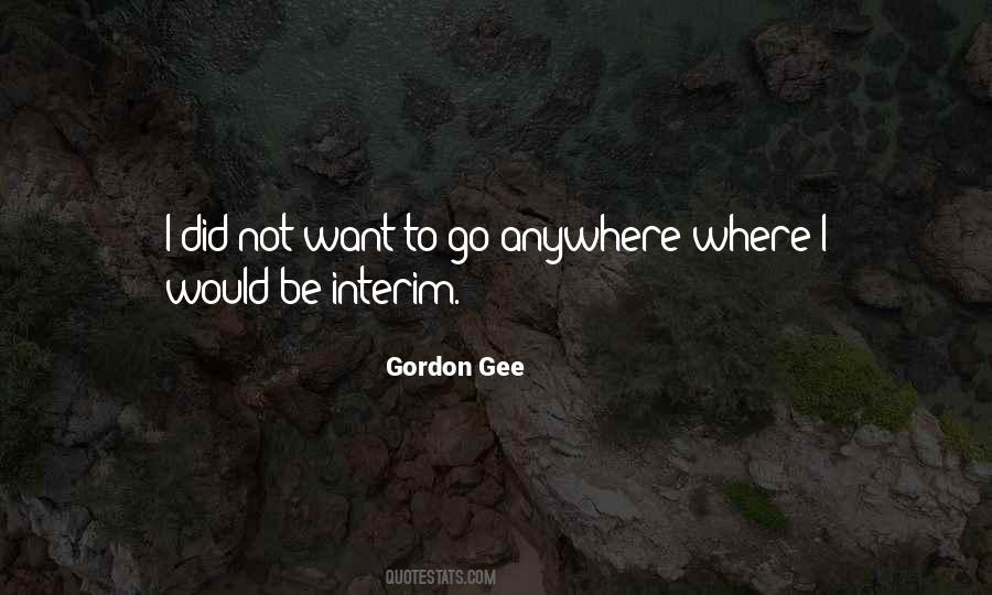 Gordon Gee Quotes #508841
