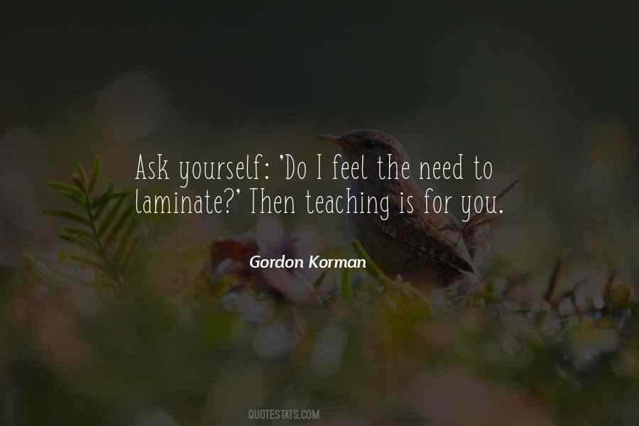 Gordon Korman Quotes #1233150