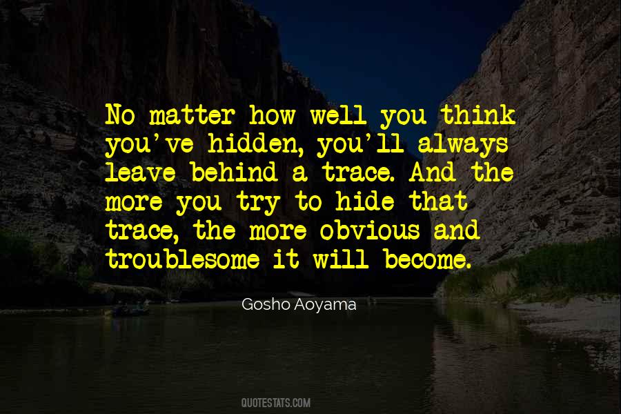 Gosho Aoyama Quotes #136537