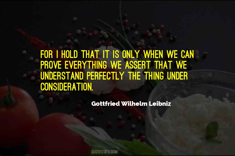 Gottfried Leibniz Quotes #853123