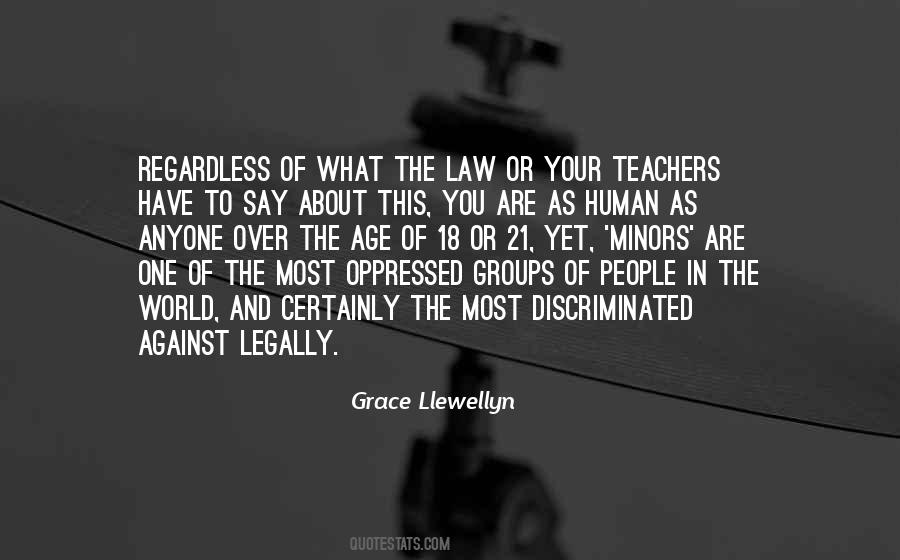 Grace Llewellyn Quotes #693886