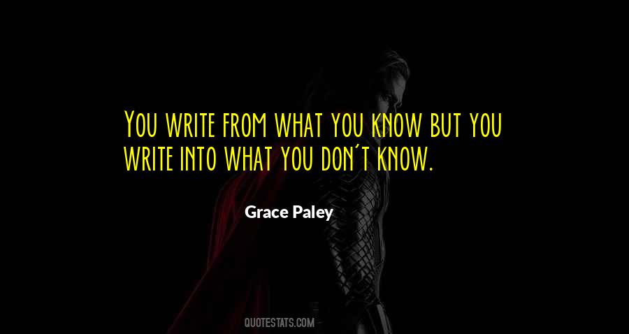 Grace Paley Quotes #1445318
