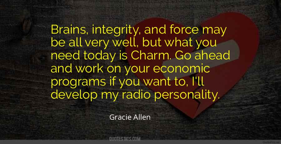 Gracie Allen Quotes #803410