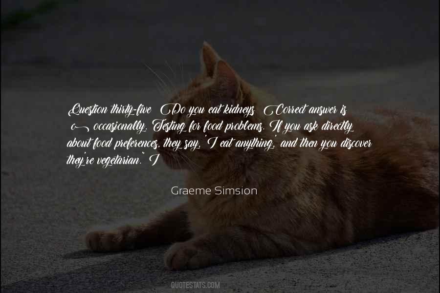 Graeme Simsion Quotes #199247