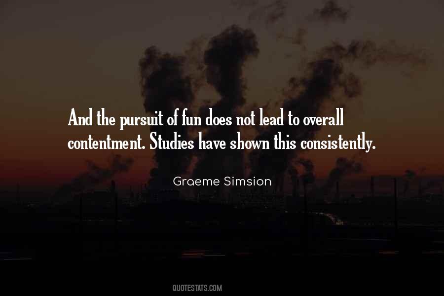 Graeme Simsion Quotes #715797