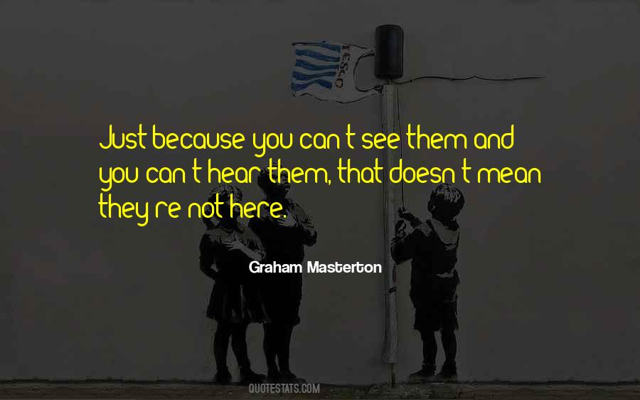 Graham Masterton Quotes #427671