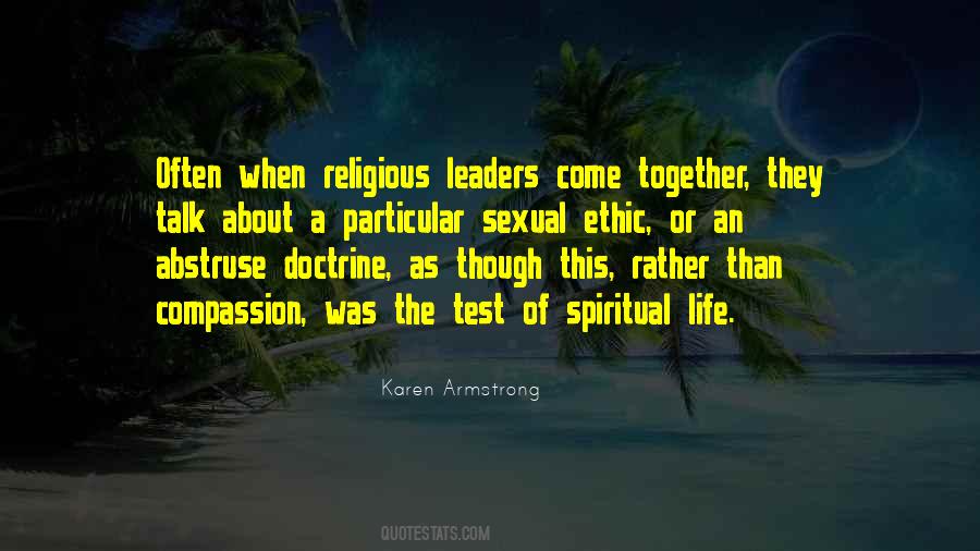 Quotes About Spiritual Leaders #206952