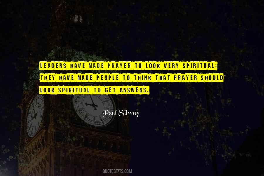 Quotes About Spiritual Leaders #597616