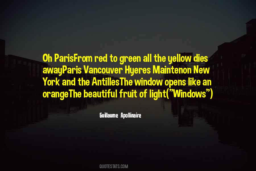 Green And Yellow Quotes #210949