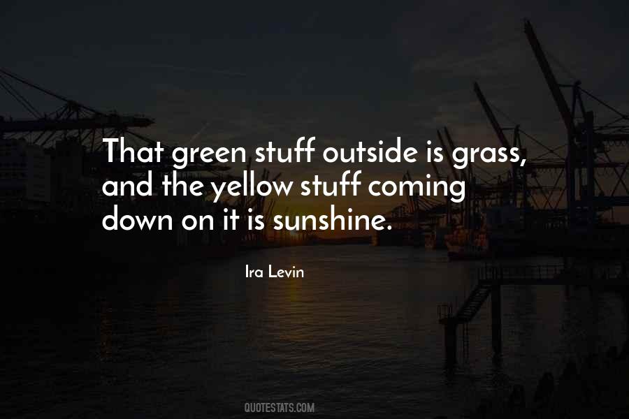 Green And Yellow Quotes #899972