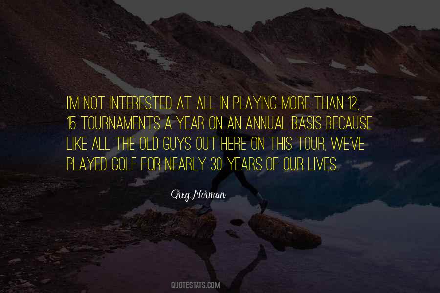 Greg Norman Quotes #7057