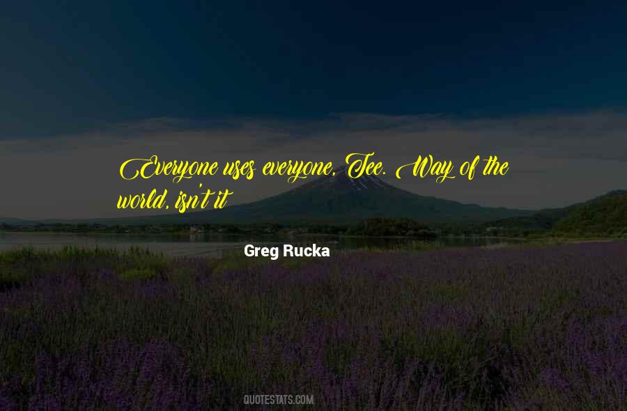 Greg Rucka Quotes #12197