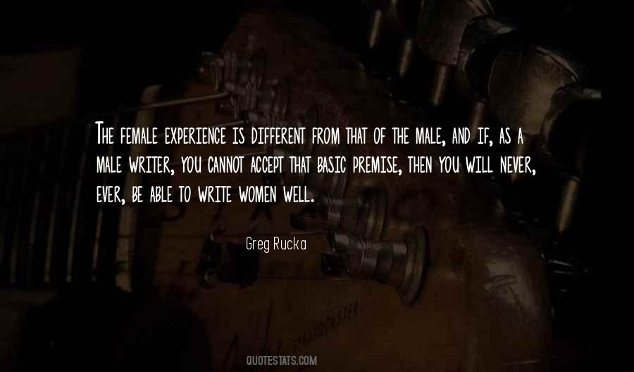 Greg Rucka Quotes #796768