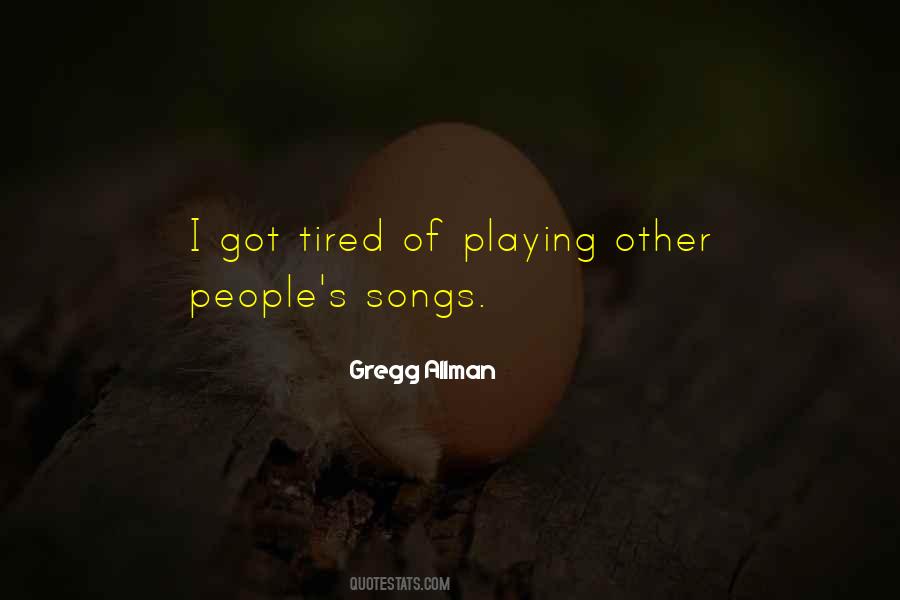 Gregg Allman Quotes #128102