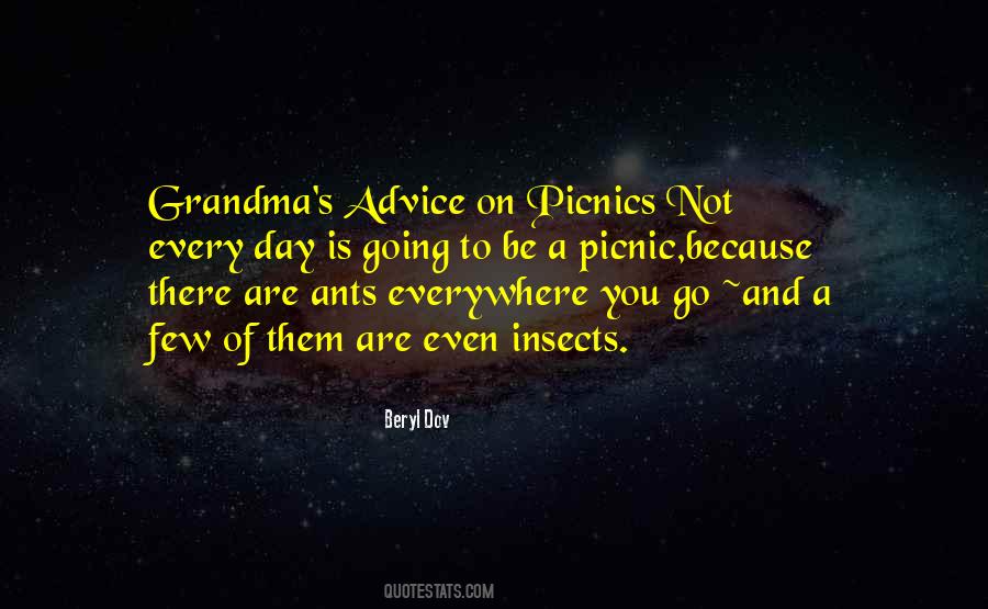 Quotes About Picnics #1411413