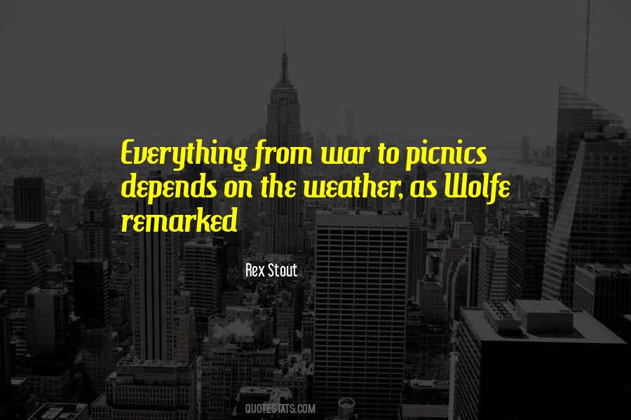 Quotes About Picnics #194163