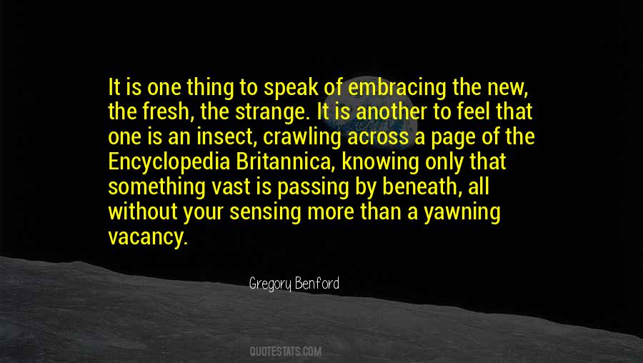 Gregory Benford Quotes #1052368