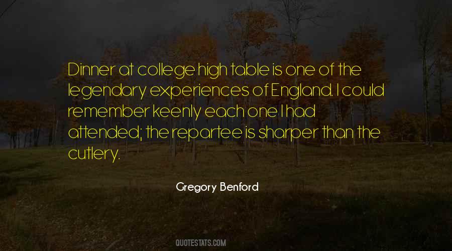 Gregory Benford Quotes #1212534