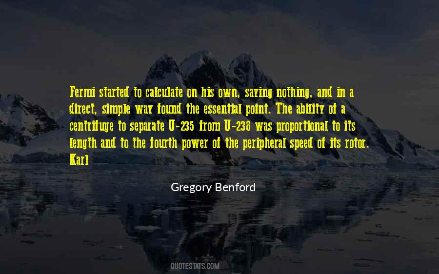 Gregory Benford Quotes #318168