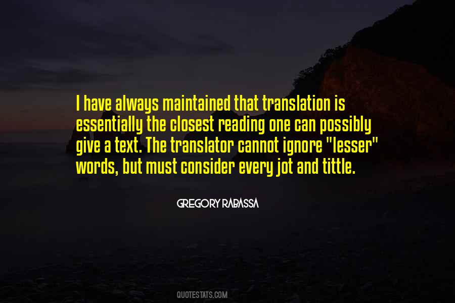 Gregory Rabassa Quotes #677245