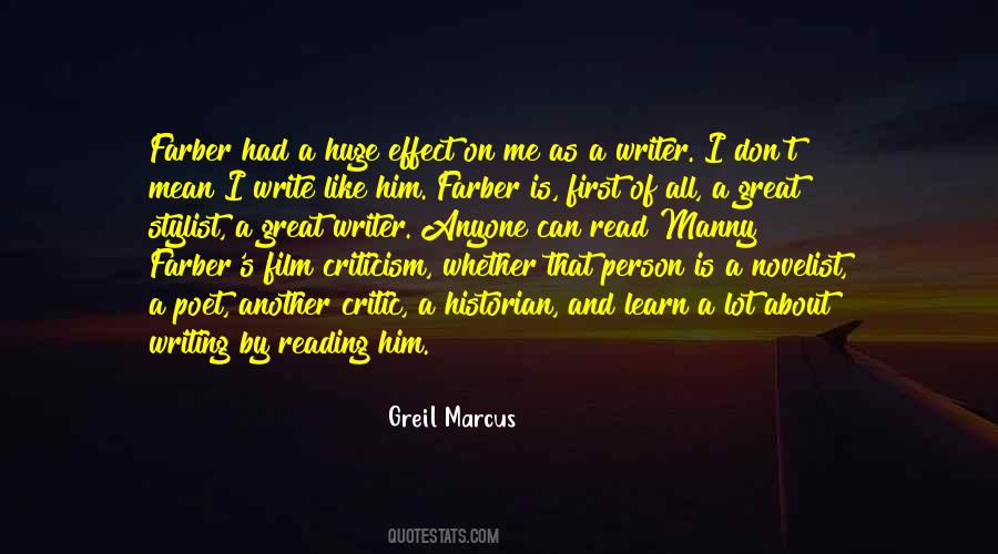 Greil Marcus Quotes #179504