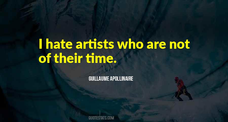 Guillaume Apollinaire Quotes #553770